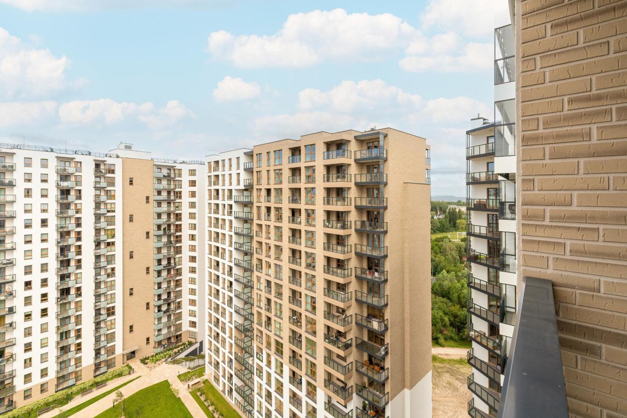 Nowa Letnica Comfortable Apartments With Balcony & Parking Gdansk By Noclegi Renters Exterior foto