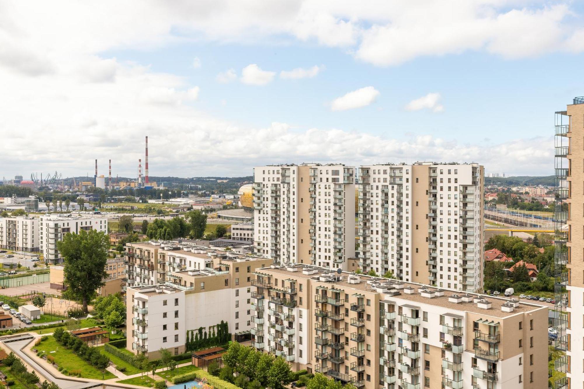 Nowa Letnica Comfortable Apartments With Balcony & Parking Gdansk By Noclegi Renters Exterior foto