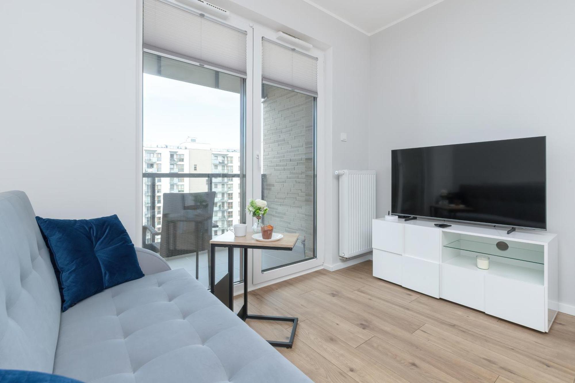 Nowa Letnica Comfortable Apartments With Balcony & Parking Gdansk By Noclegi Renters Exterior foto